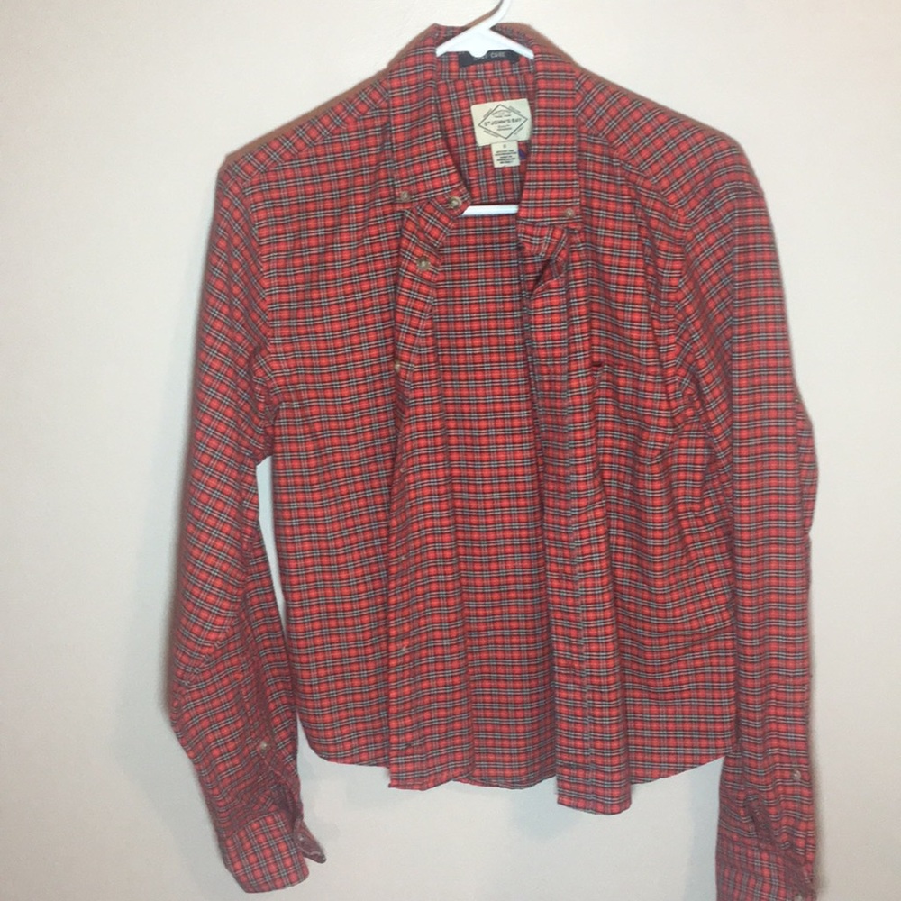 Formal button down flannel